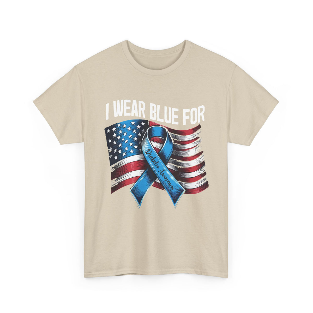 I Wear Blue For Diabetes
