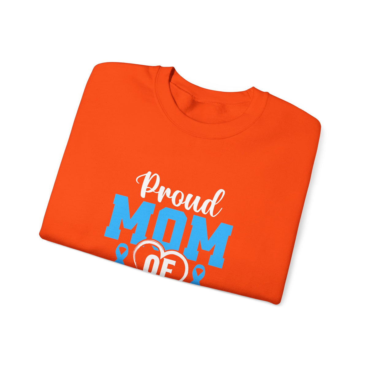 Proud Mom Of A Tie Warrior Unisex Sweatshirt