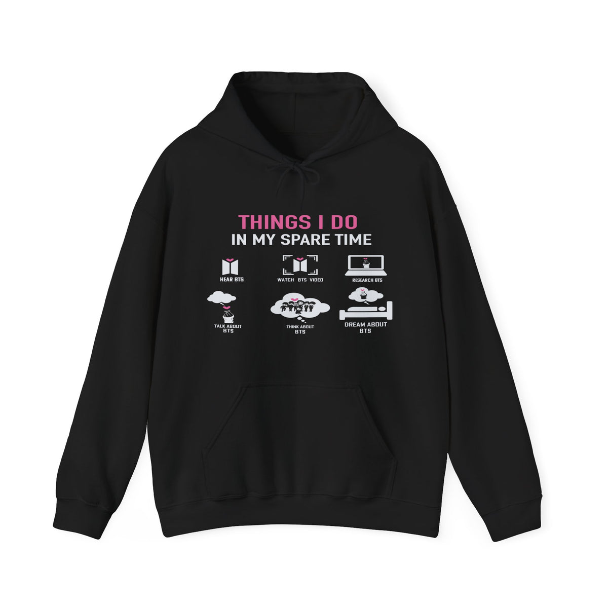 Funny Spare Time Activities Hoodie