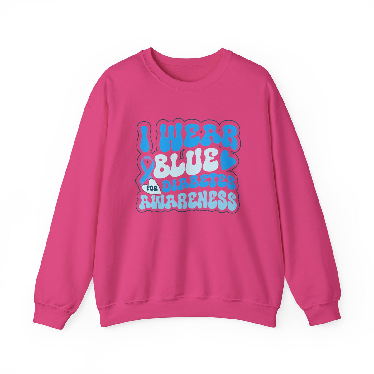 I Wear Blue Unisex Sweatshirt