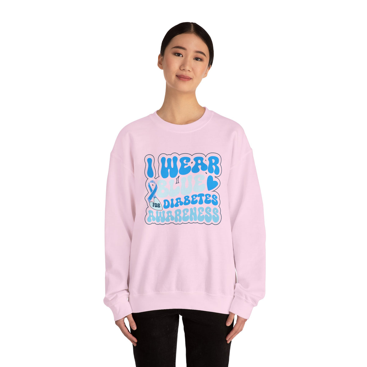 I Wear Blue Unisex Sweatshirt