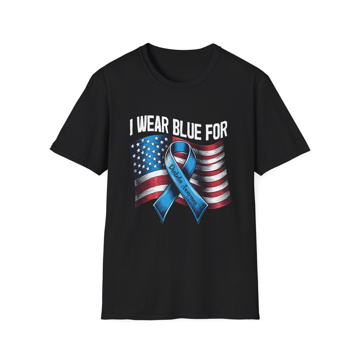 I Wear Blue For Softstyle T-Shirt