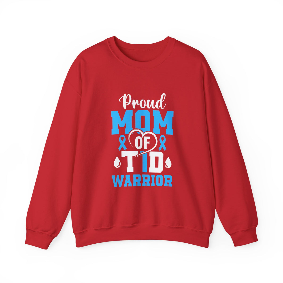 Proud Mom Of A Tie Warrior Unisex Sweatshirt