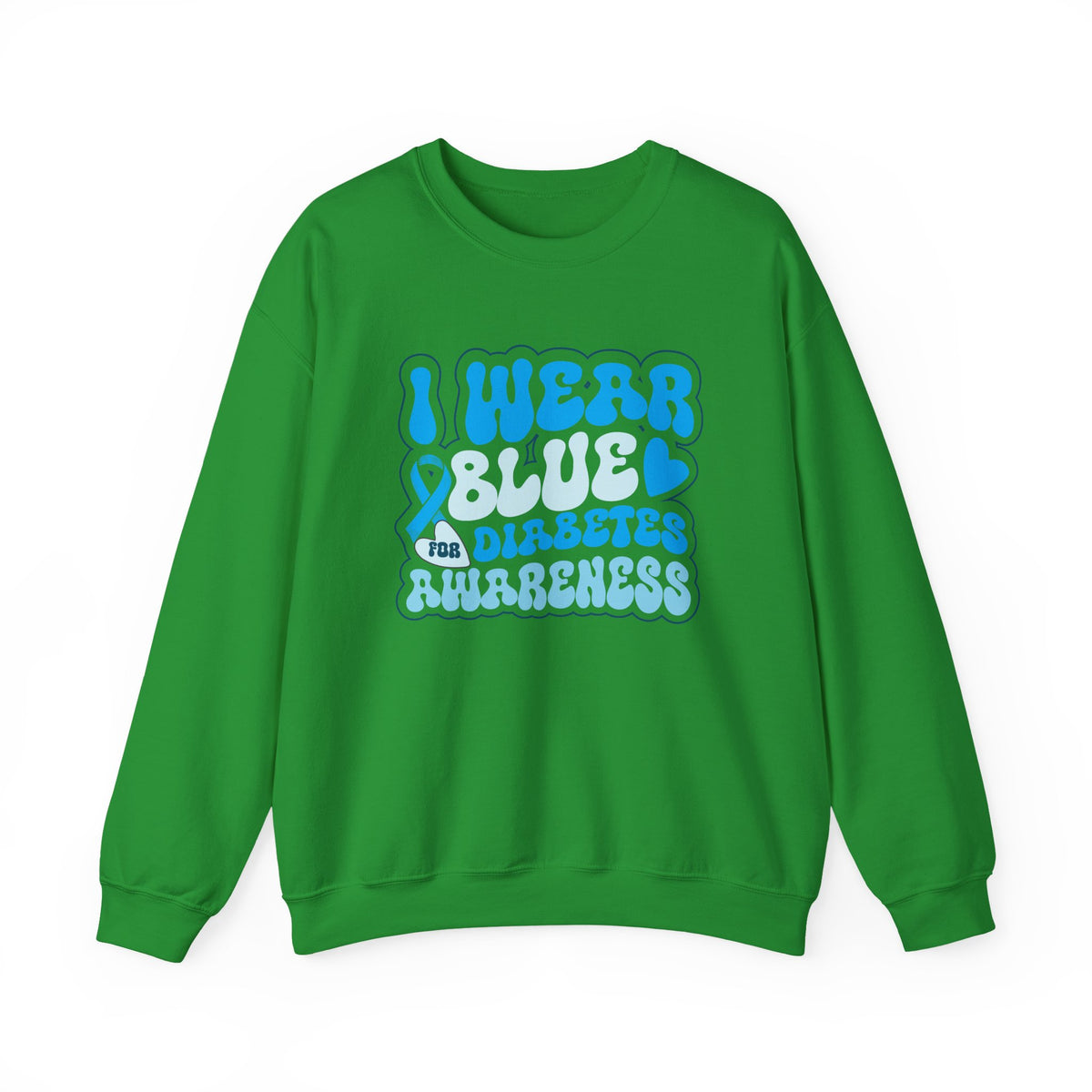 I Wear Blue Unisex Sweatshirt