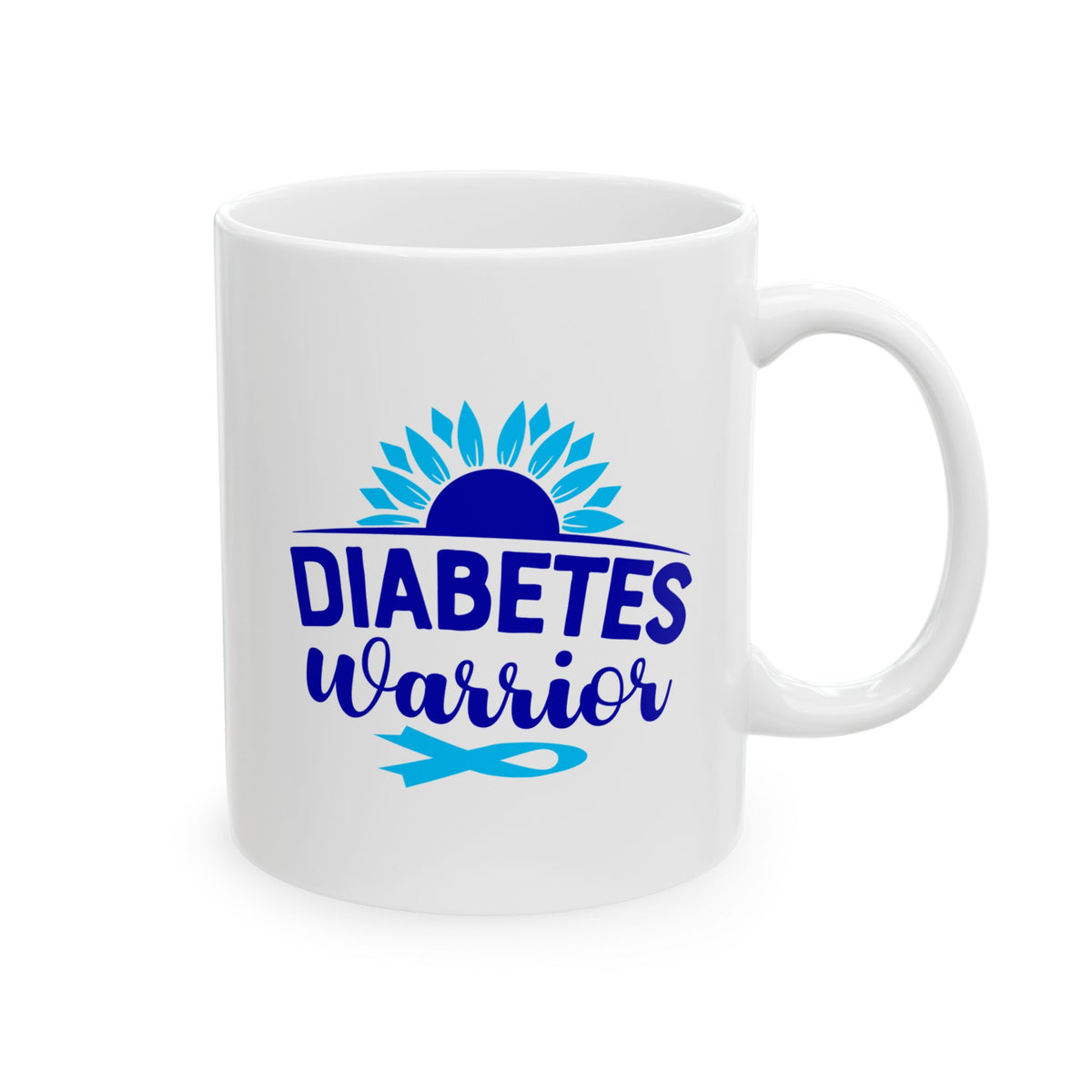 Diabetes Warrior Ceramic Mug