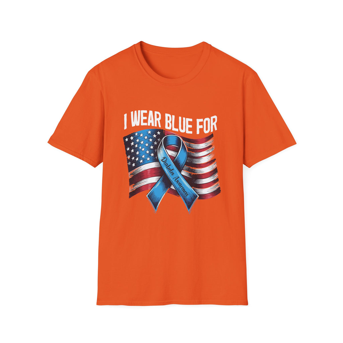 I Wear Blue For Softstyle T-Shirt
