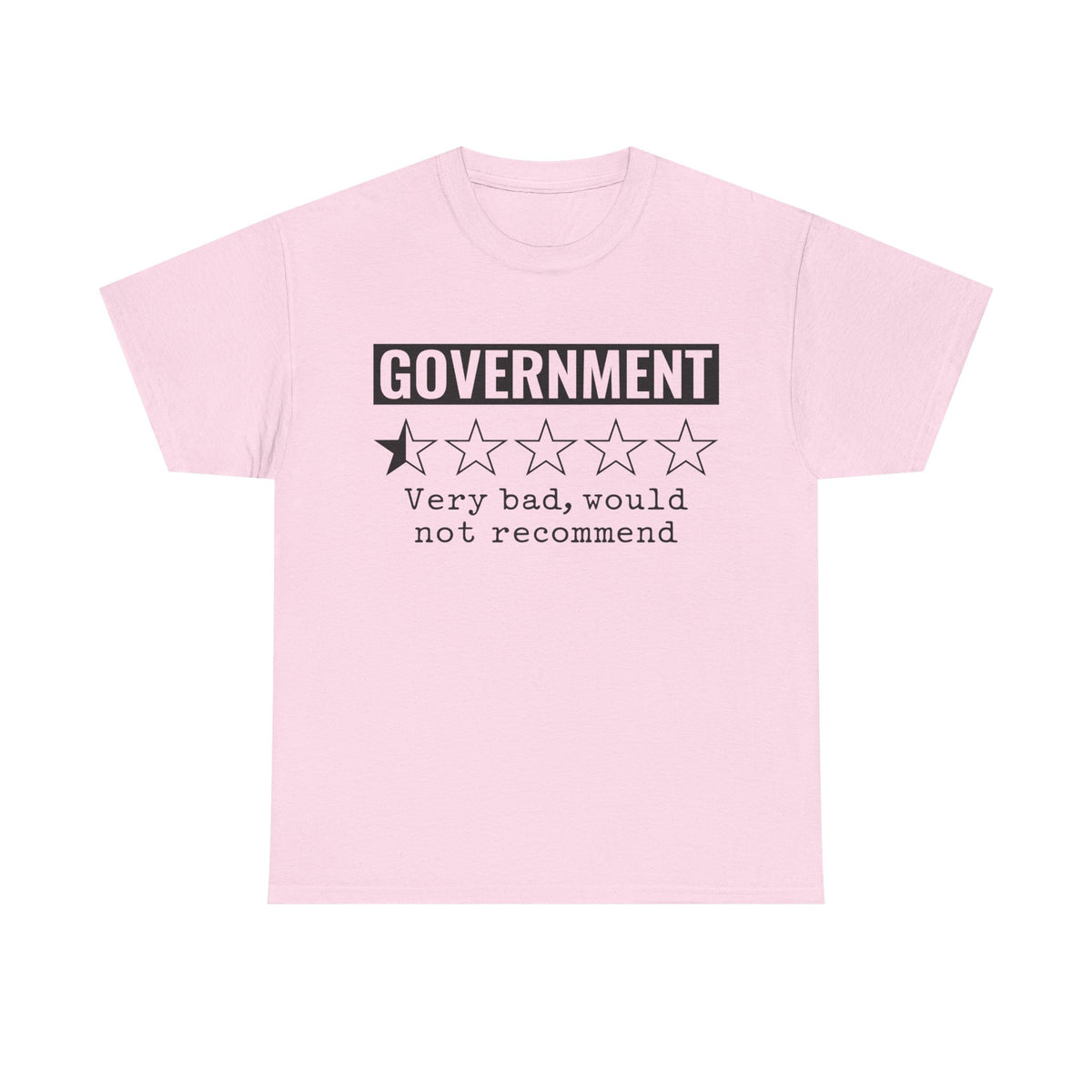 Government Review Tee | Funny Political T-Shirt, Gift for Activists, Quirky Humor Shirt, Unisex Graphic Tee, Statement Clothing