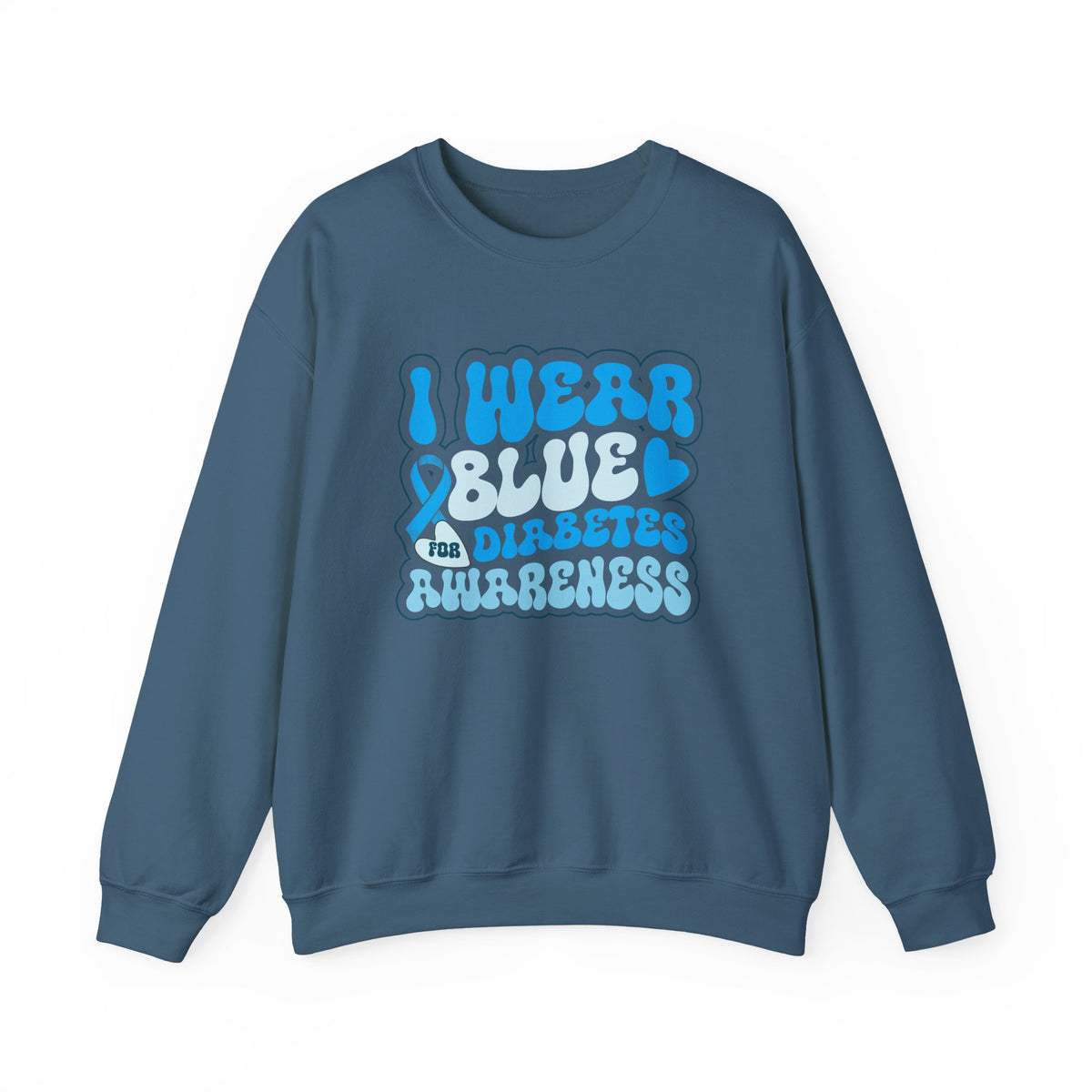 I Wear Blue Unisex Sweatshirt