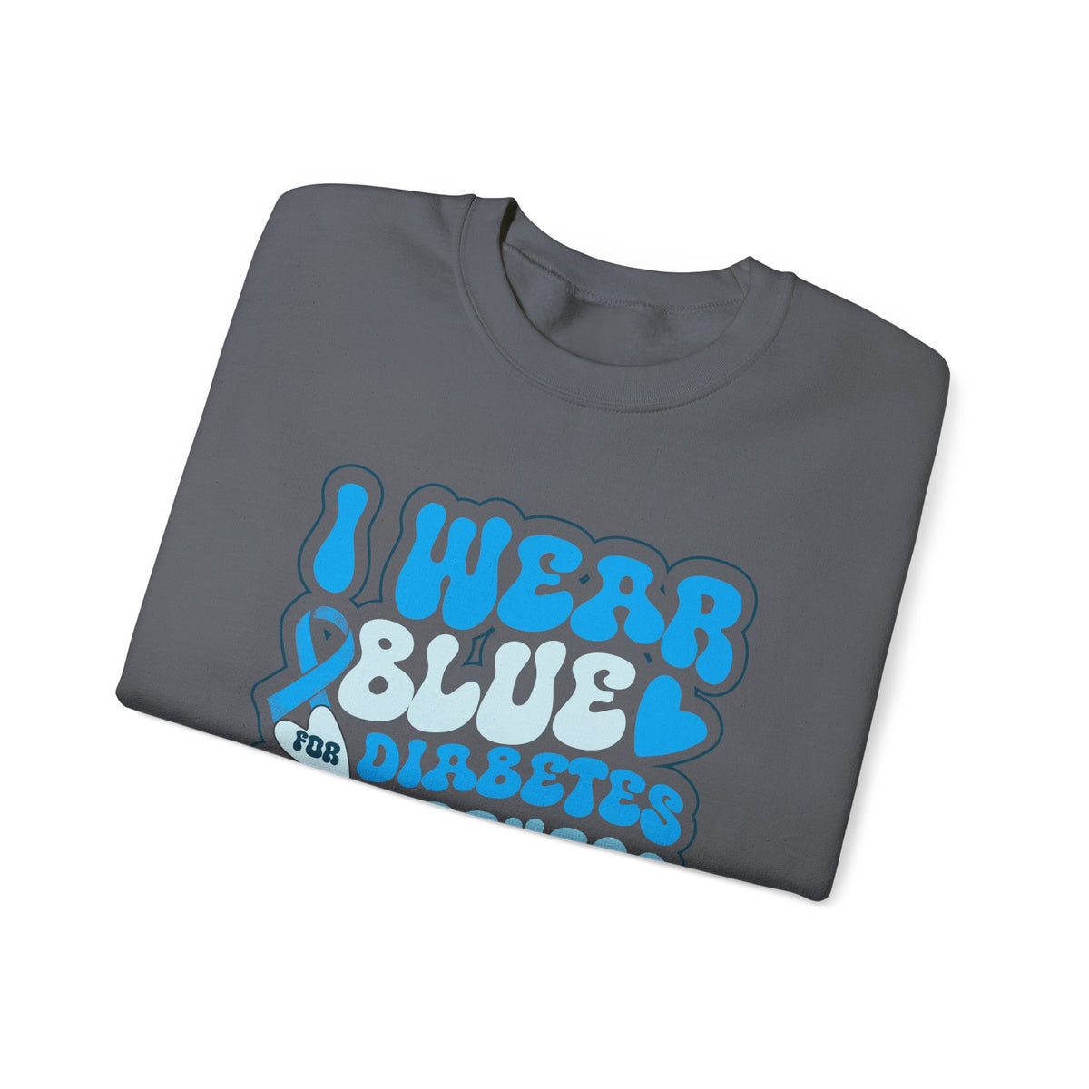 I Wear Blue Unisex Sweatshirt