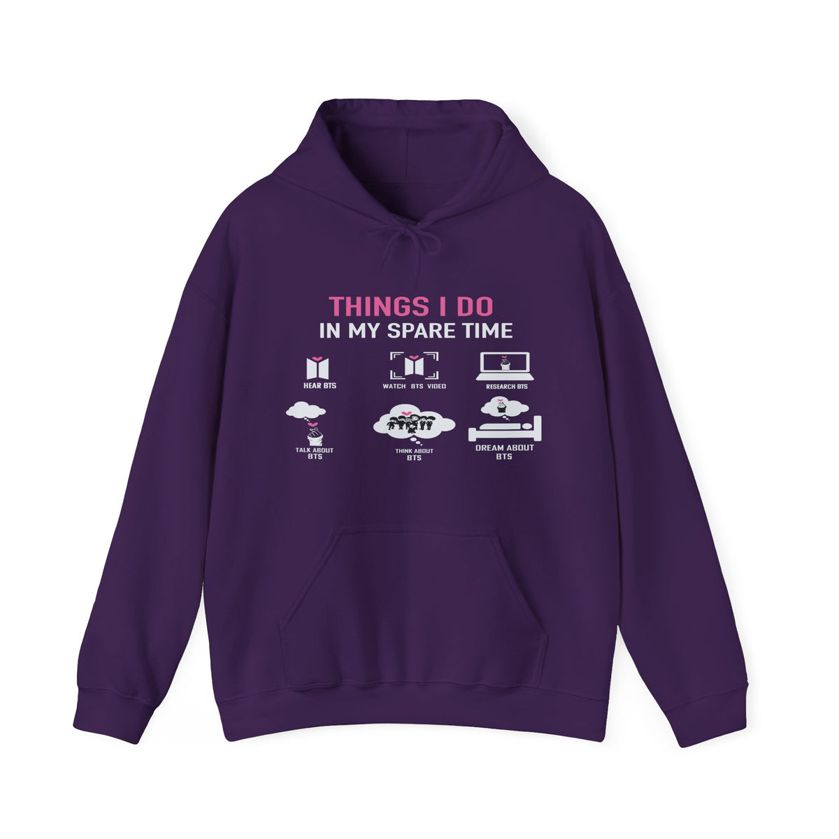 Funny Spare Time Activities Hoodie