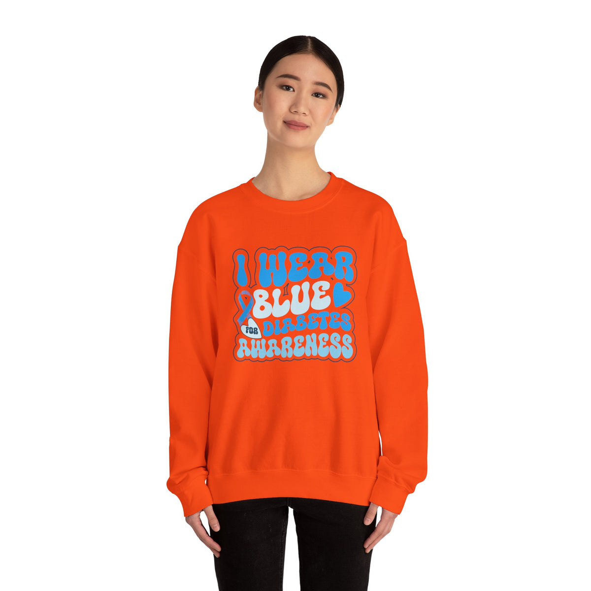 I Wear Blue Unisex Sweatshirt