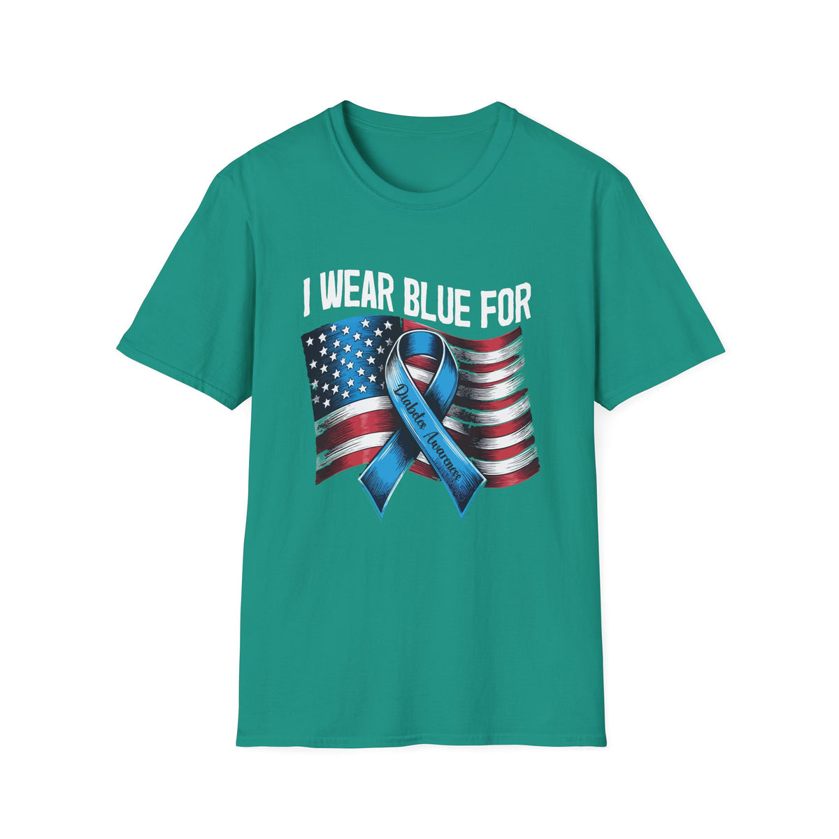 I Wear Blue For Softstyle T-Shirt