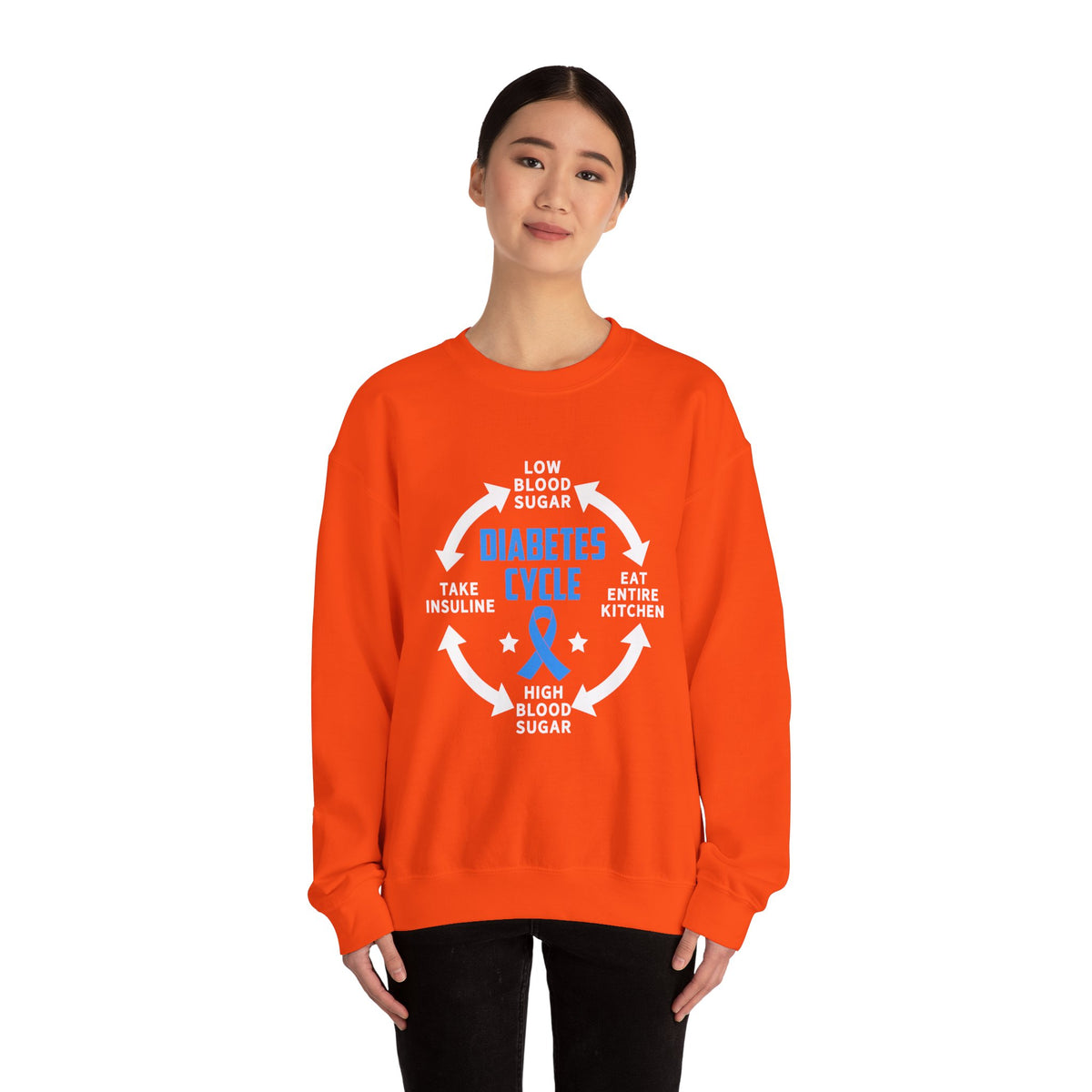 Diabetes Cycle Unisex Sweatshirt
