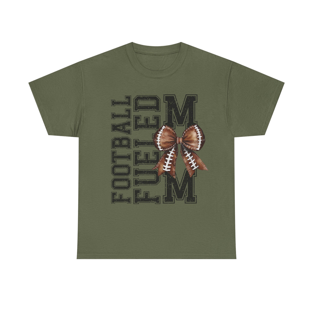 Football Fueled Unisex Heavy Cotton Tee | Game Day Shirt, Sports Gift, Team Apparel, Football Lover's T-Shirt, Casual Wear