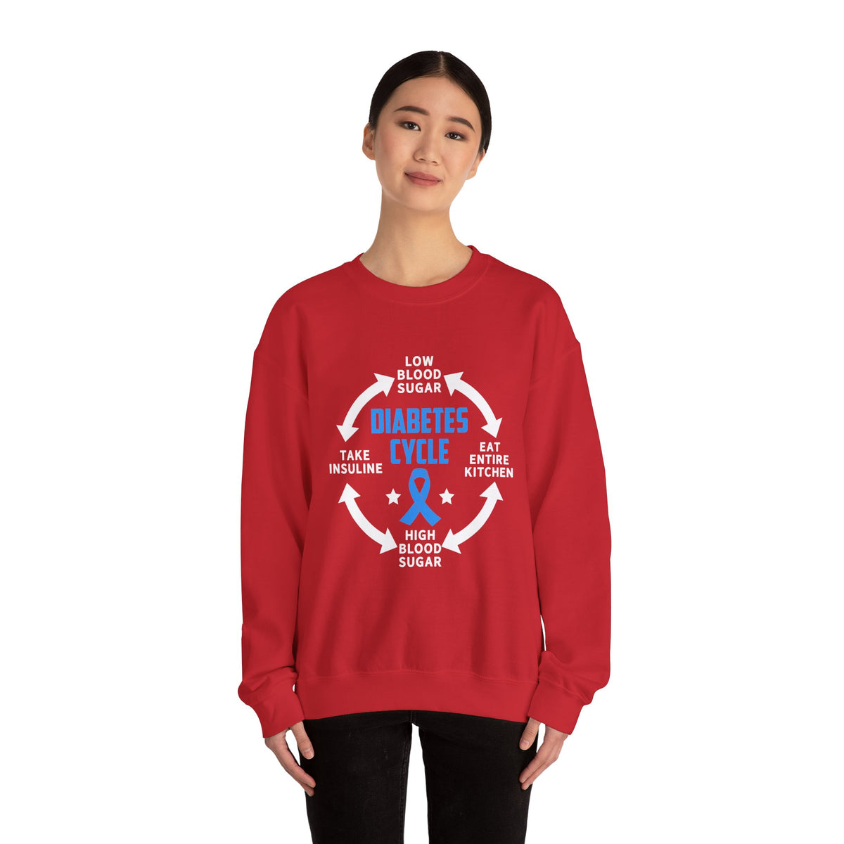 Diabetes Cycle Unisex Sweatshirt