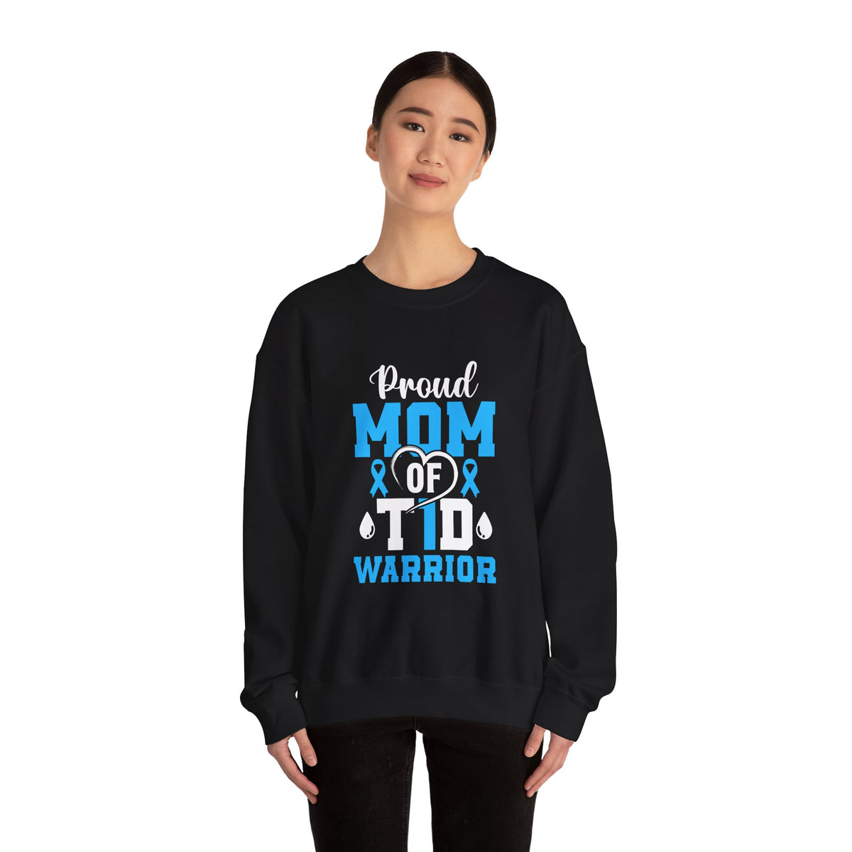 Proud Mom Of A Tie Warrior Unisex Sweatshirt