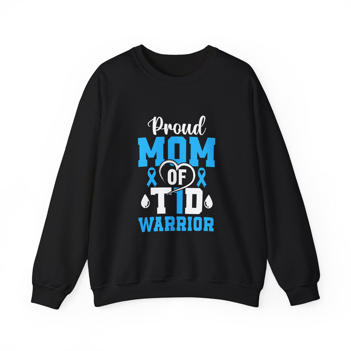 Proud Mom Of A Tie Warrior Unisex Sweatshirt