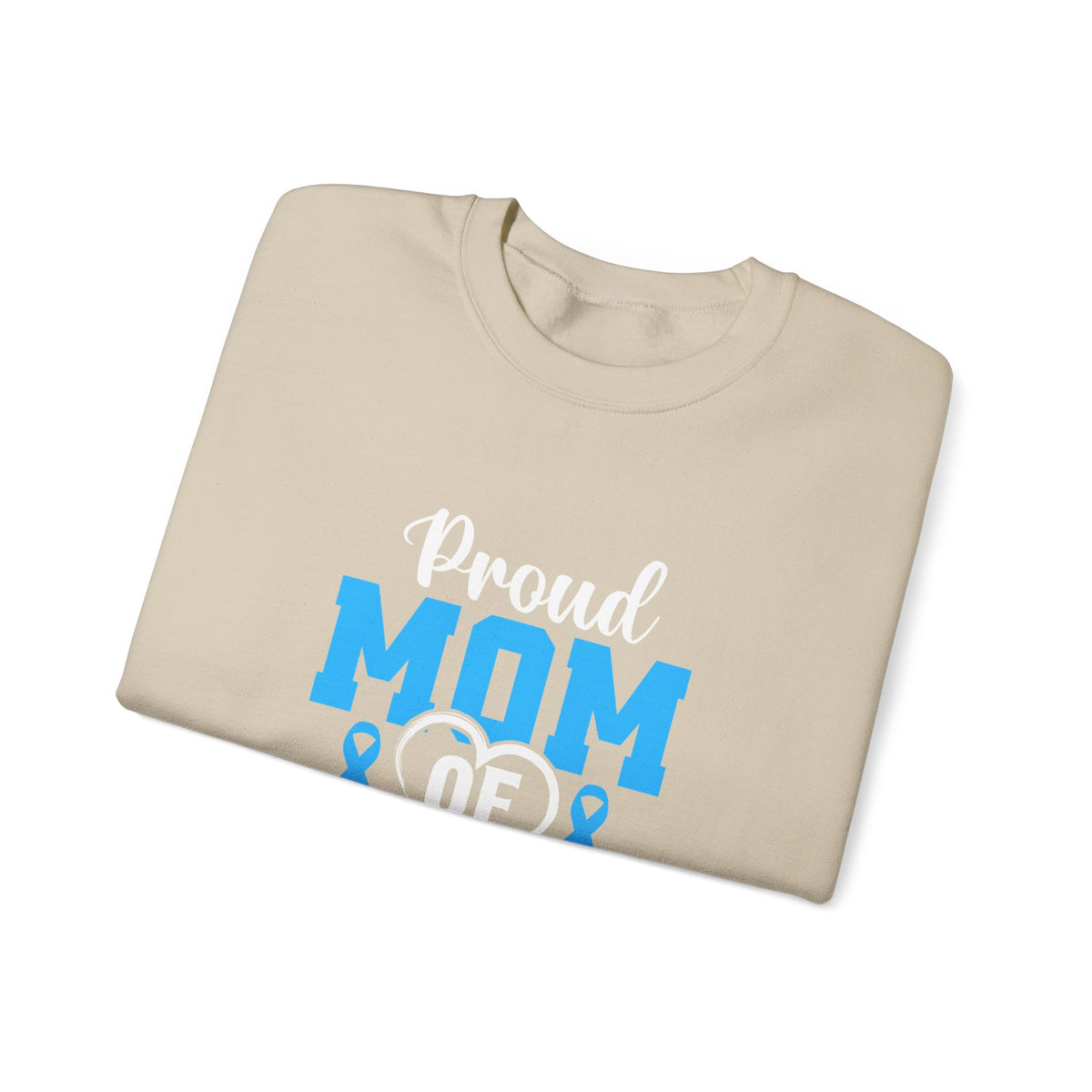 Proud Mom Of A Tie Warrior Unisex Sweatshirt