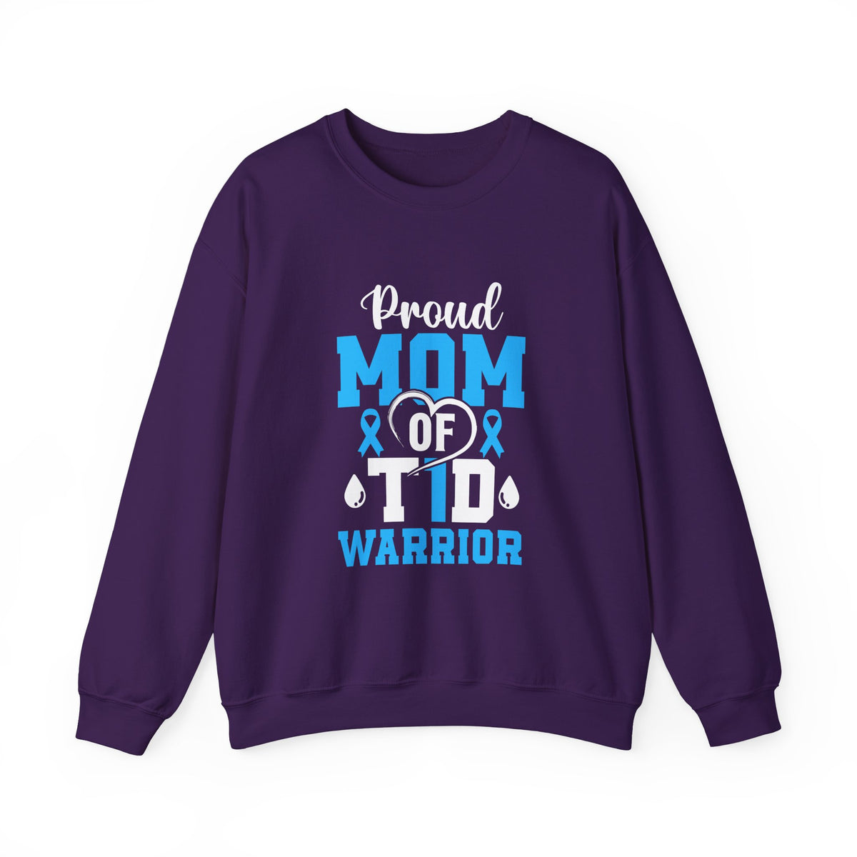 Proud Mom Of A Tie Warrior Unisex Sweatshirt