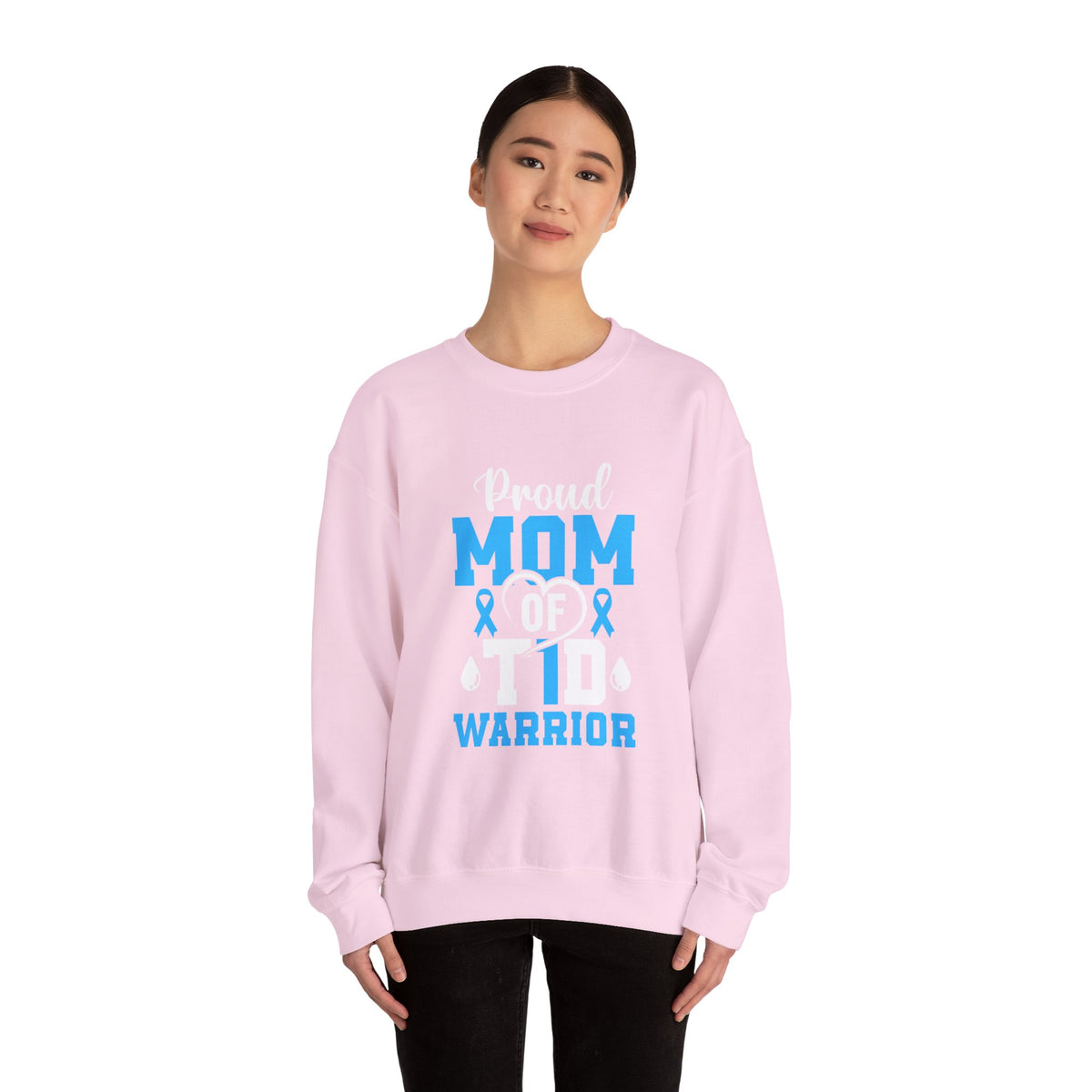 Proud Mom Of A Tie Warrior Unisex Sweatshirt