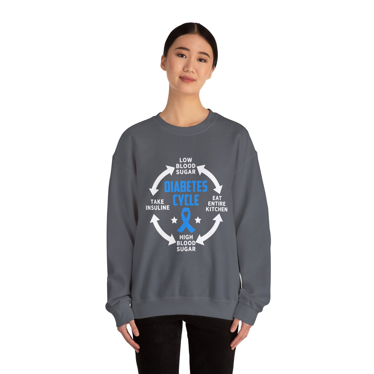 Diabetes Cycle Unisex Sweatshirt