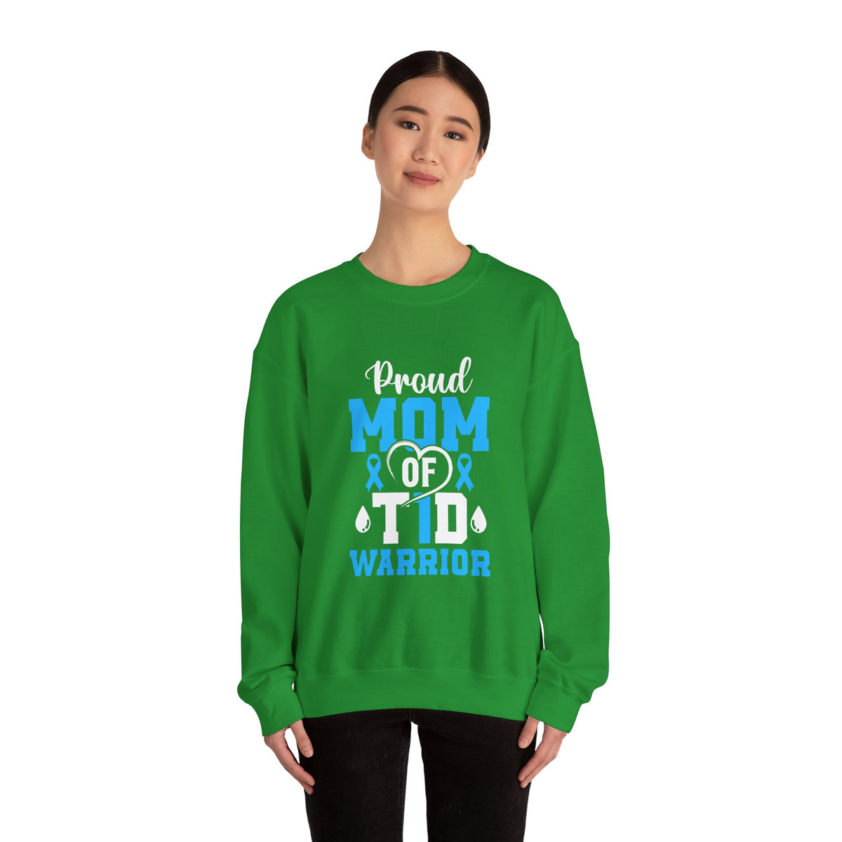 Proud Mom Of A Tie Warrior Unisex Sweatshirt