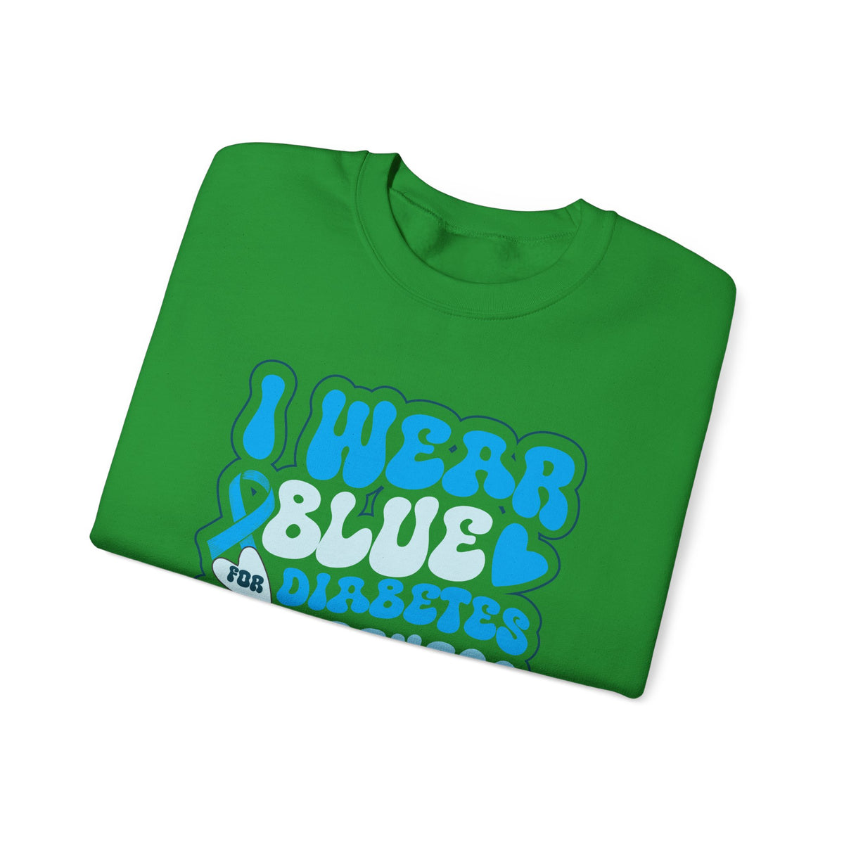 I Wear Blue Unisex Sweatshirt