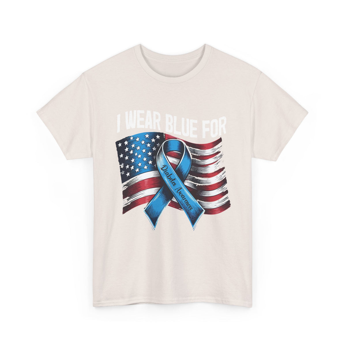 I Wear Blue For Diabetes