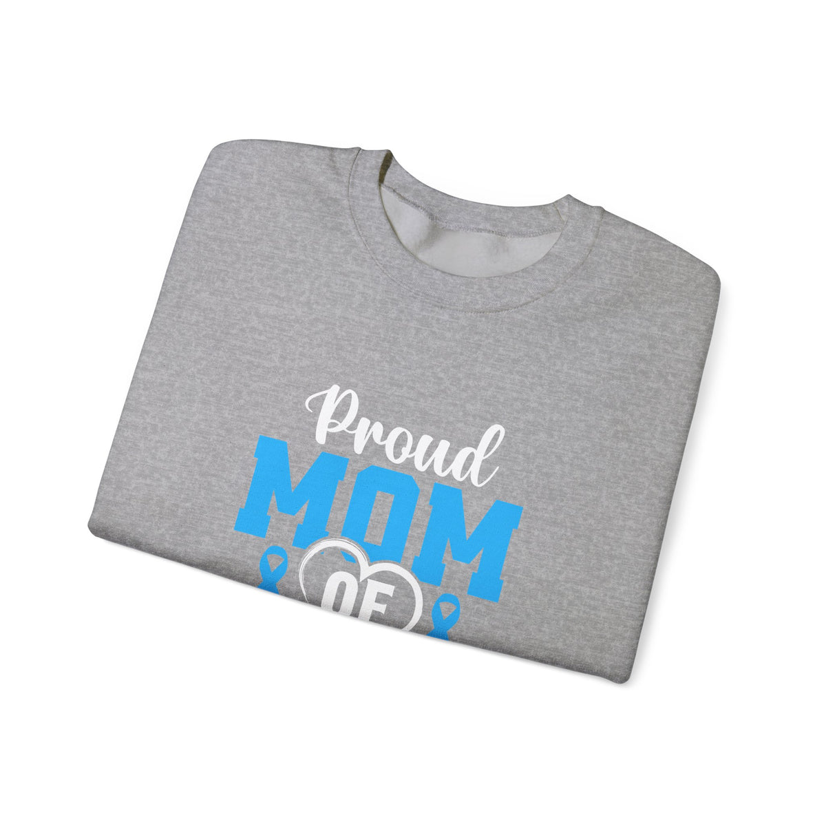 Proud Mom Of A Tie Warrior Unisex Sweatshirt
