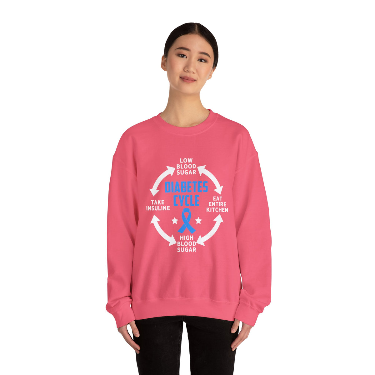 Diabetes Cycle Unisex Sweatshirt