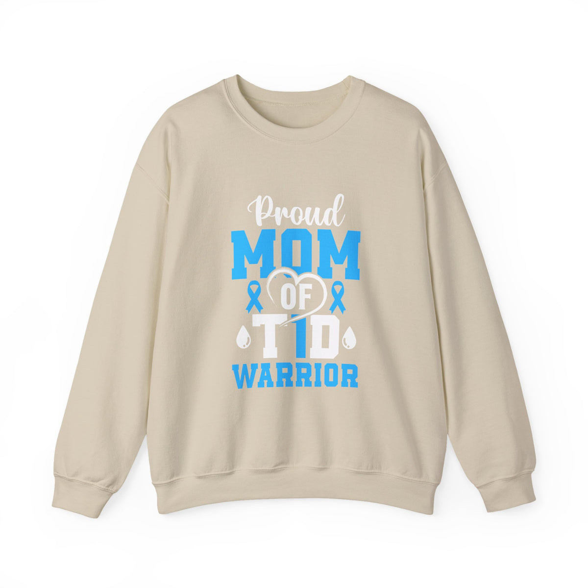 Proud Mom Of A Tie Warrior Unisex Sweatshirt