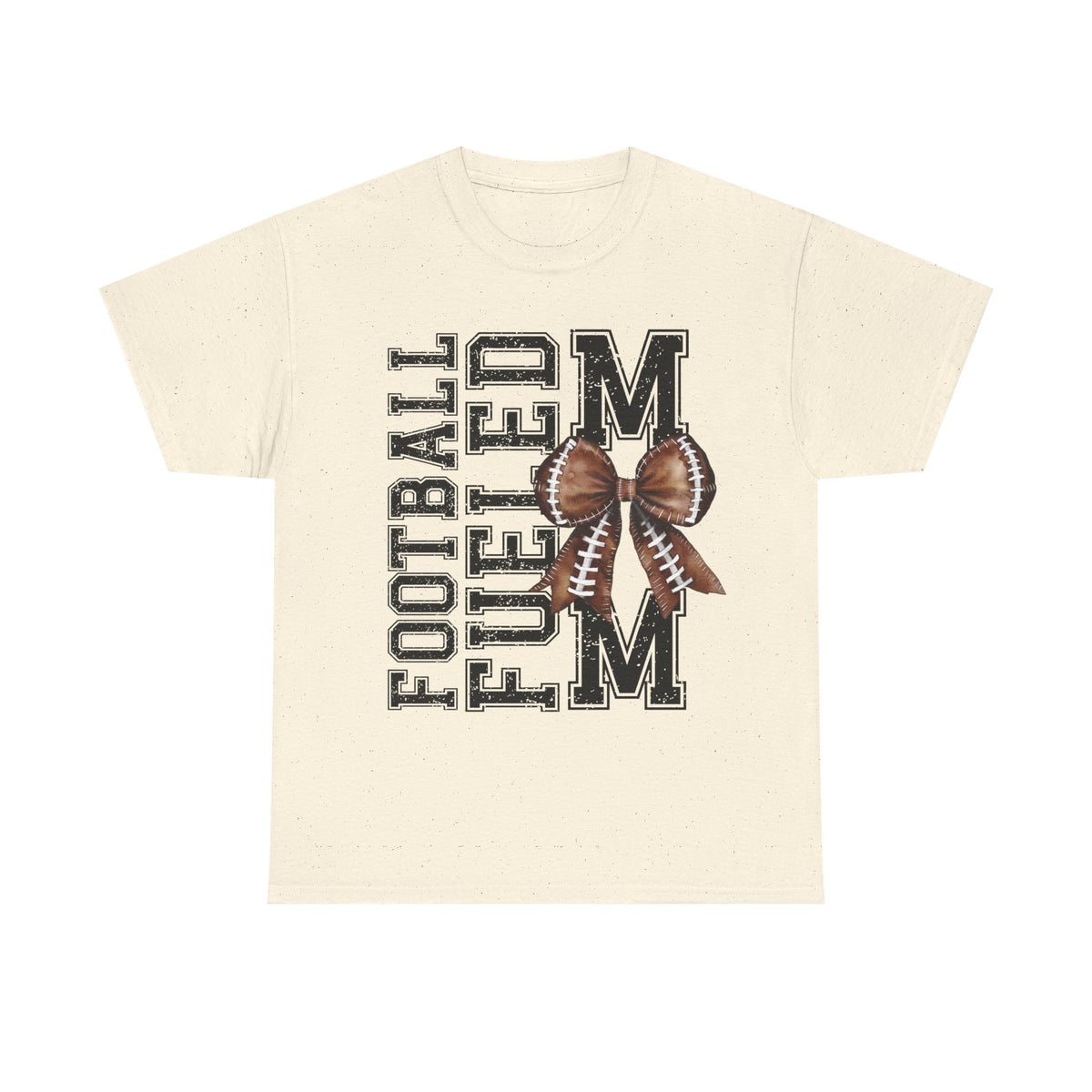 Football Fueled Unisex Heavy Cotton Tee | Game Day Shirt, Sports Gift, Team Apparel, Football Lover's T-Shirt, Casual Wear