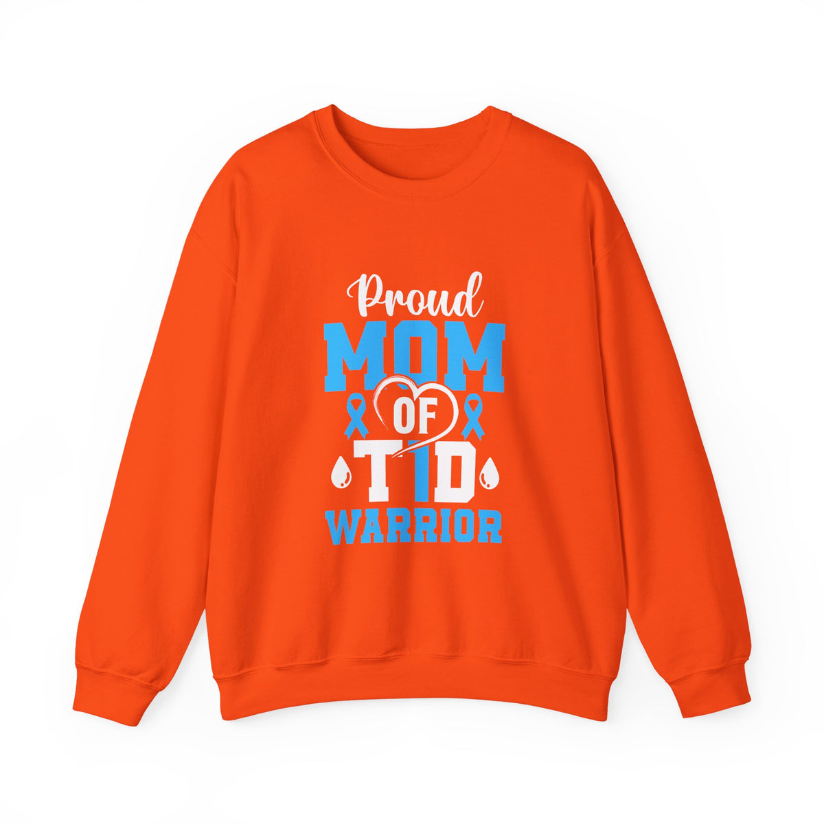 Proud Mom Of A Tie Warrior Unisex Sweatshirt