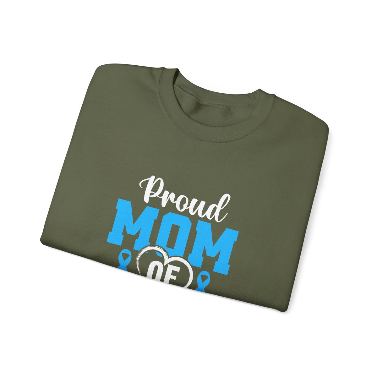 Proud Mom Of A Tie Warrior Unisex Sweatshirt