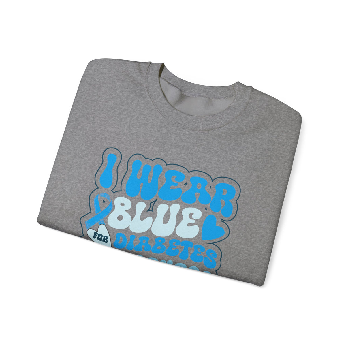 I Wear Blue Unisex Sweatshirt