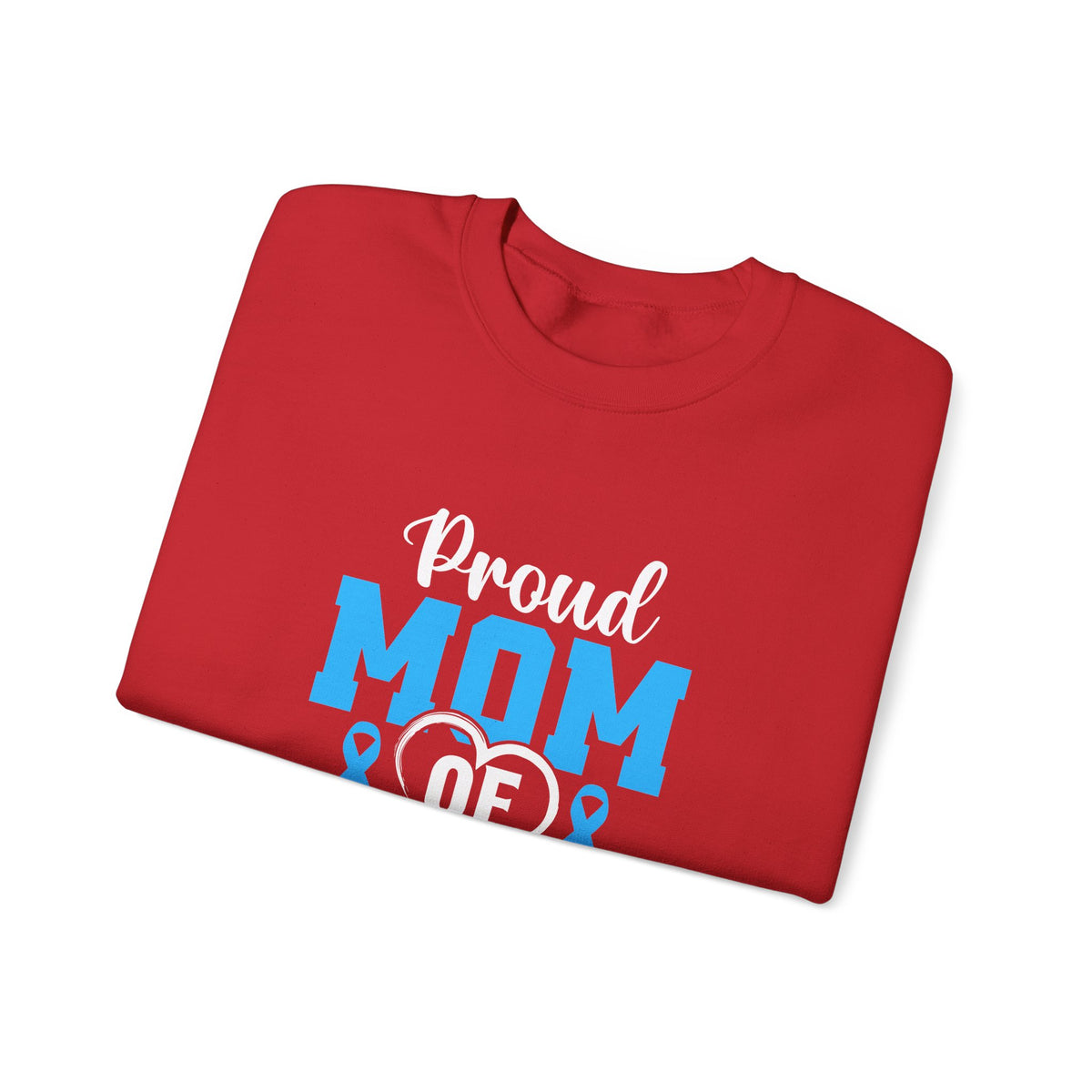Proud Mom Of A Tie Warrior Unisex Sweatshirt