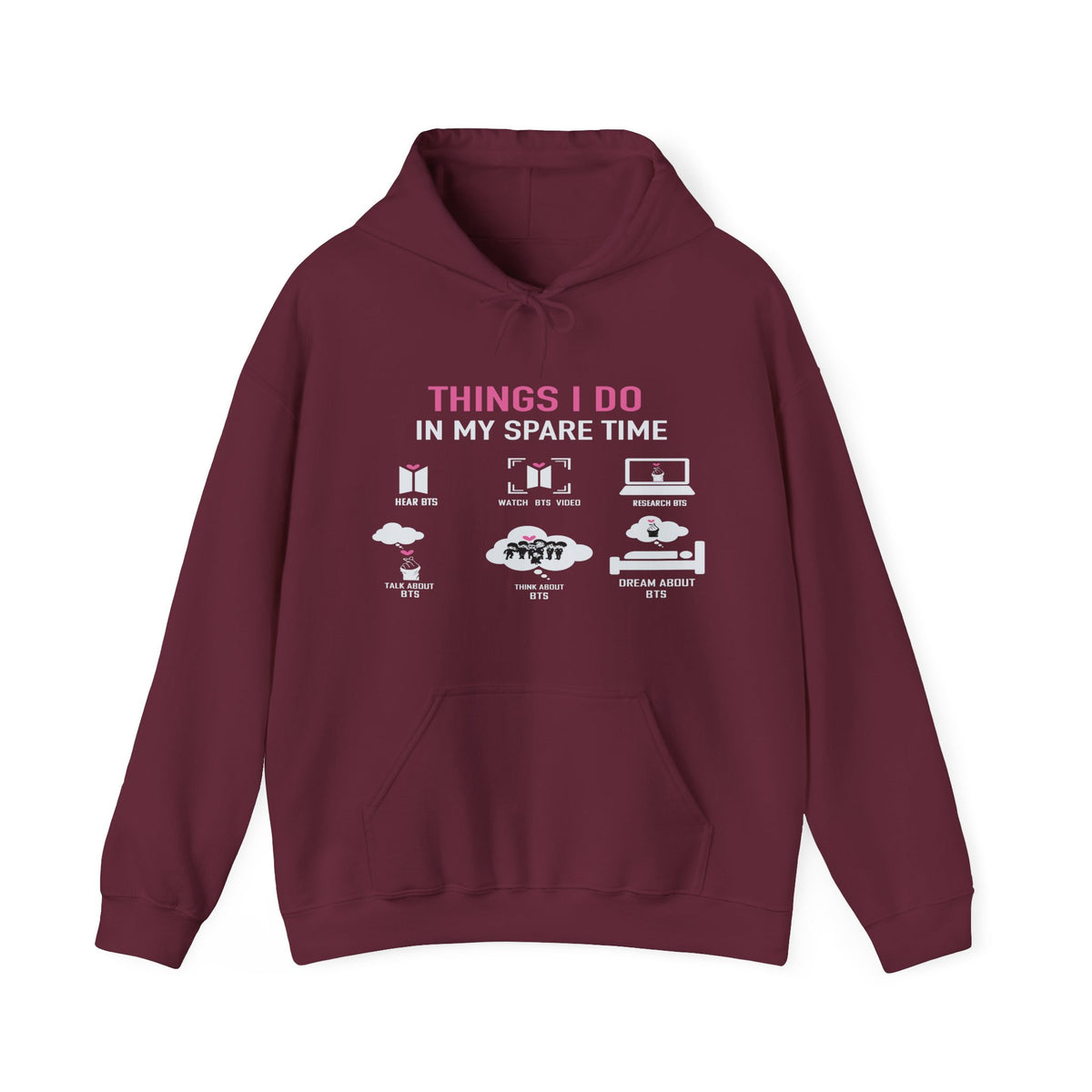 Funny Spare Time Activities Hoodie