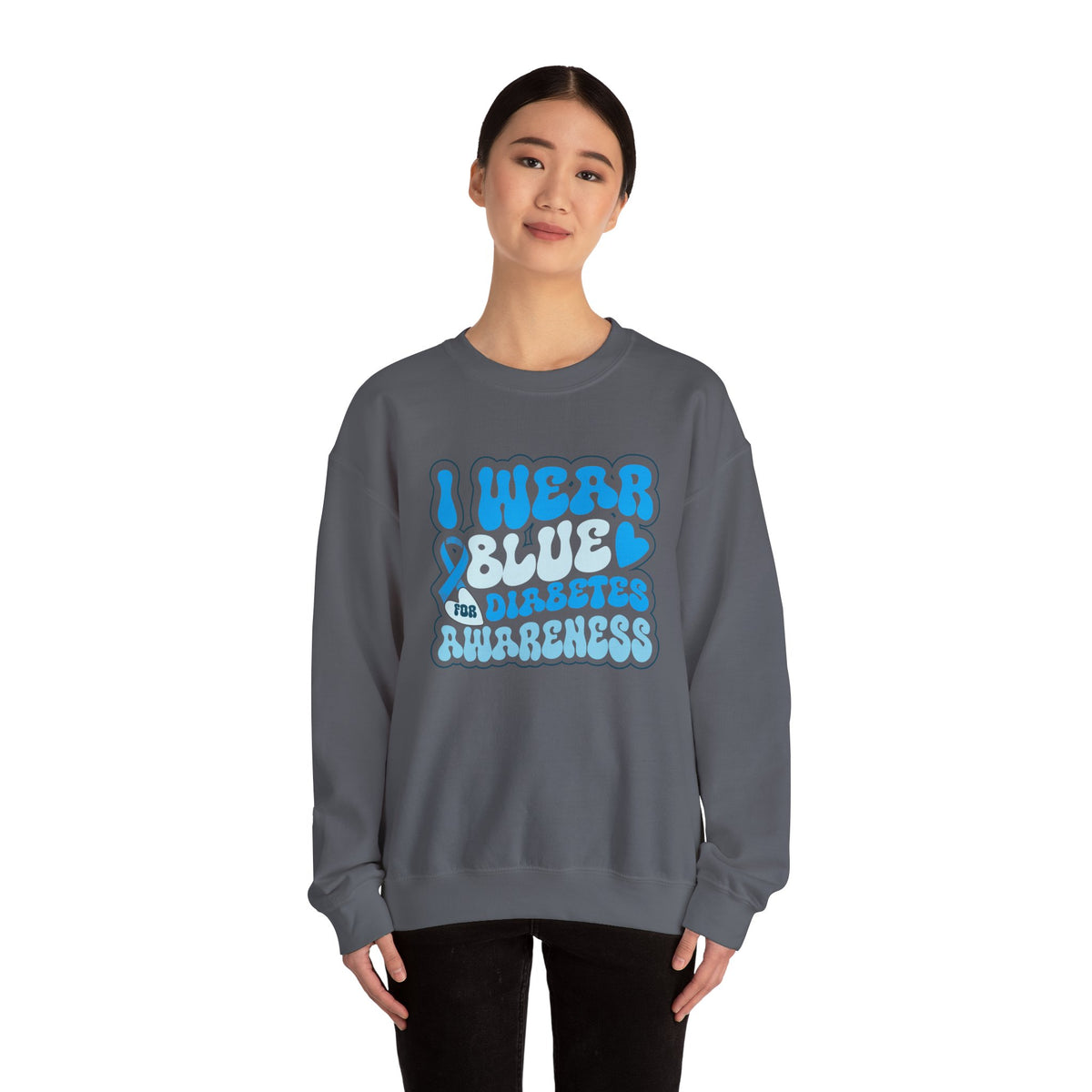 I Wear Blue Unisex Sweatshirt