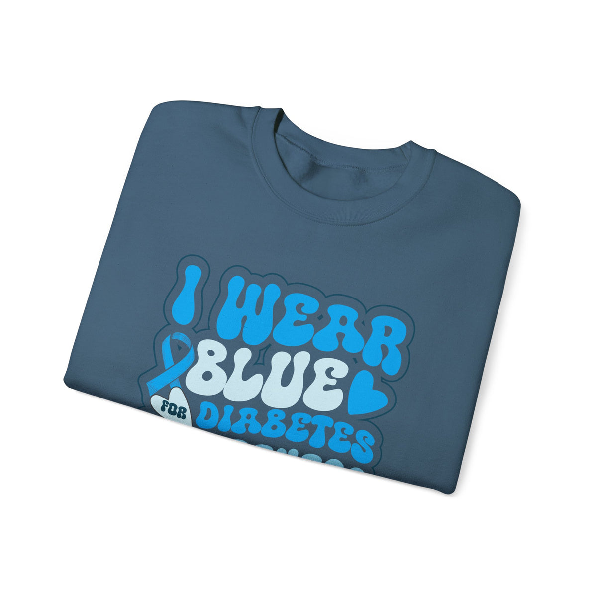 I Wear Blue Unisex Sweatshirt