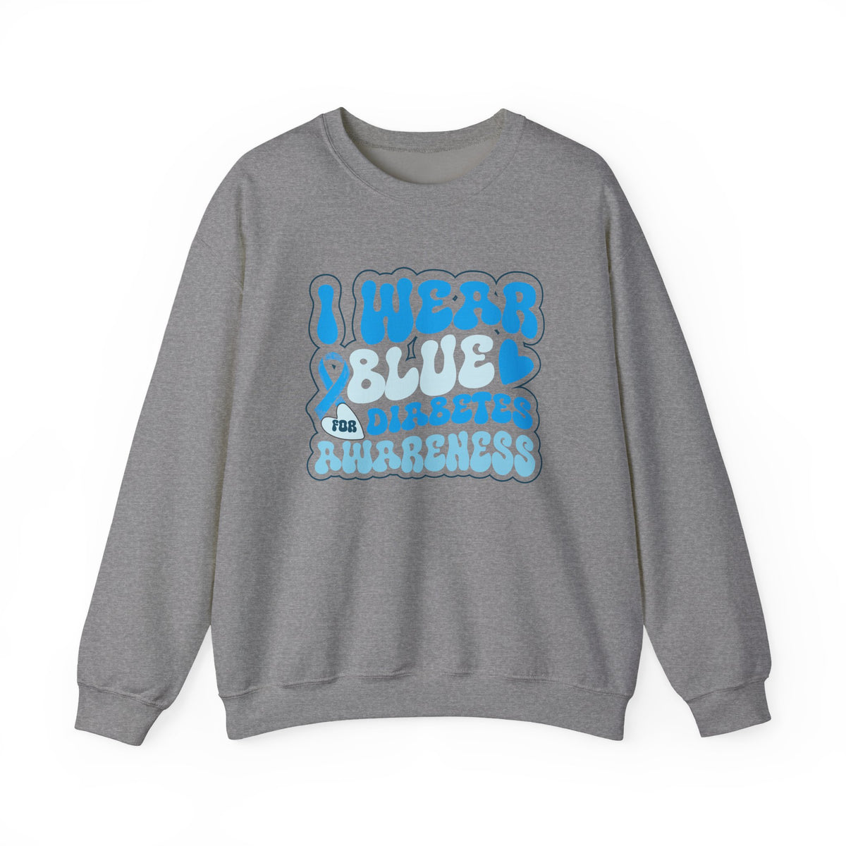 I Wear Blue Unisex Sweatshirt