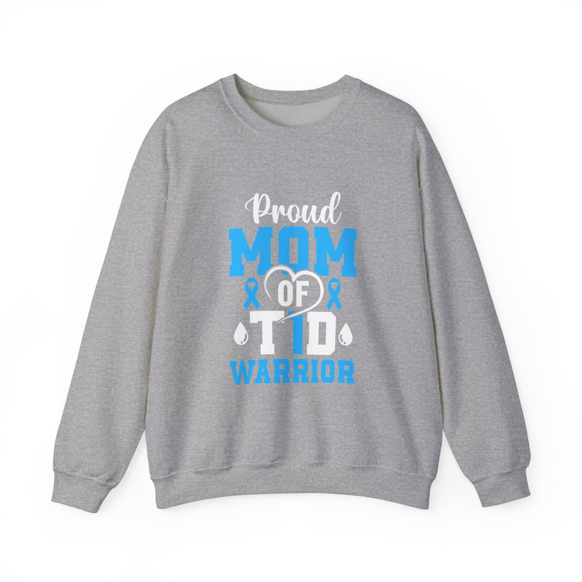 Proud Mom Of A Tie Warrior Unisex Sweatshirt