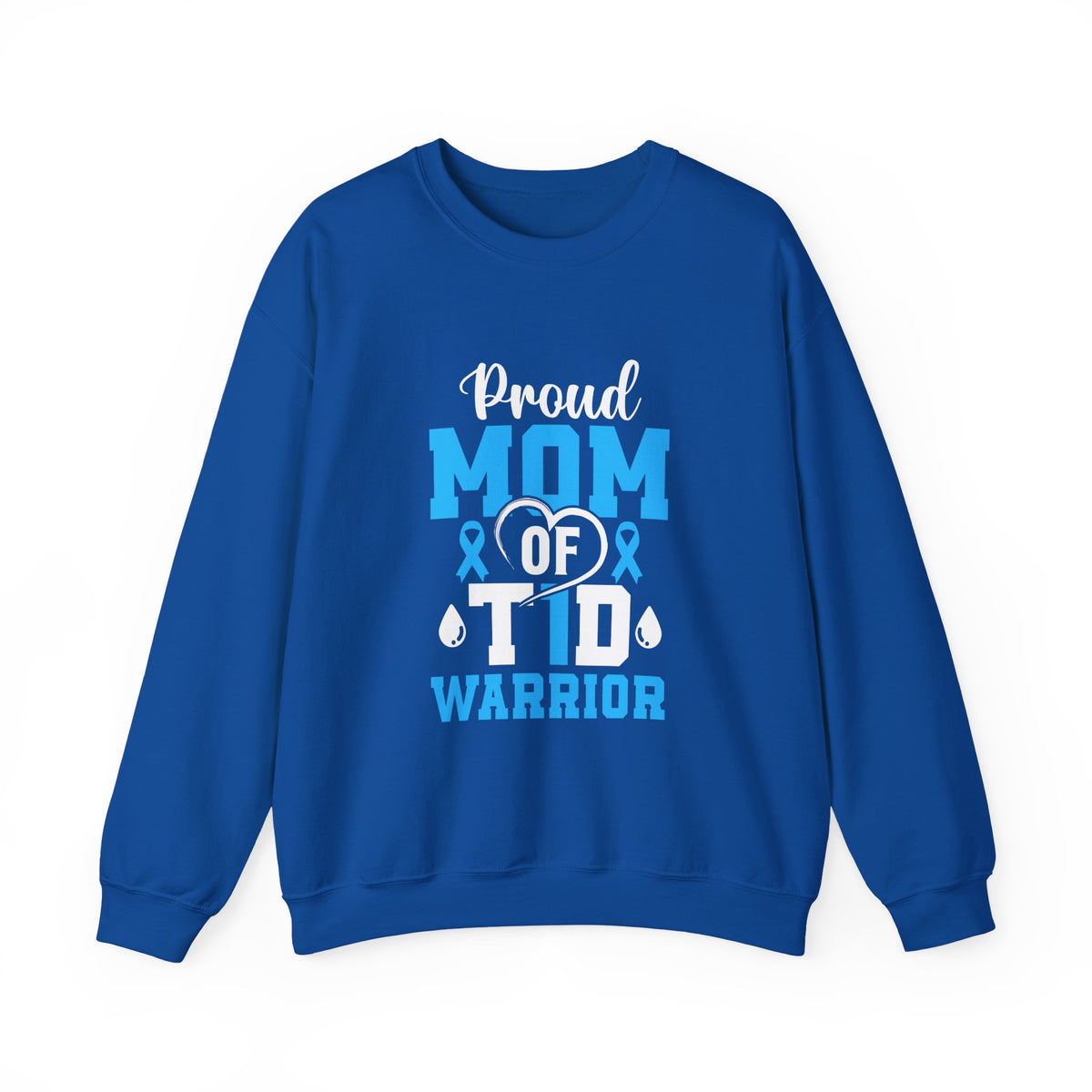 Proud Mom Of A Tie Warrior Unisex Sweatshirt