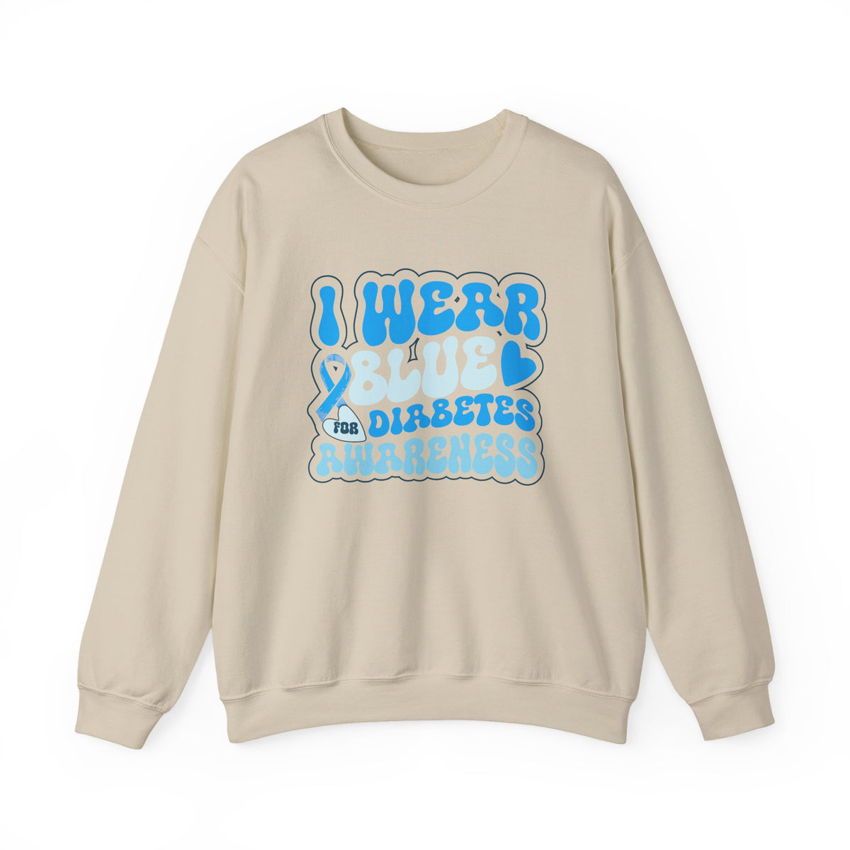 I Wear Blue Unisex Sweatshirt