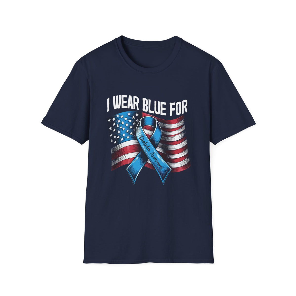 I Wear Blue For Softstyle T-Shirt