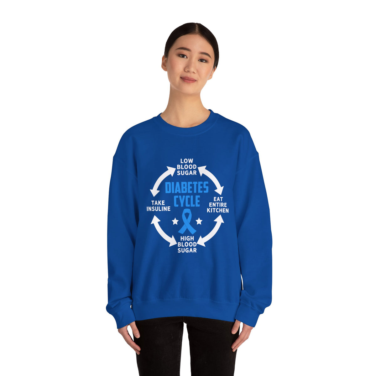 Diabetes Cycle Unisex Sweatshirt