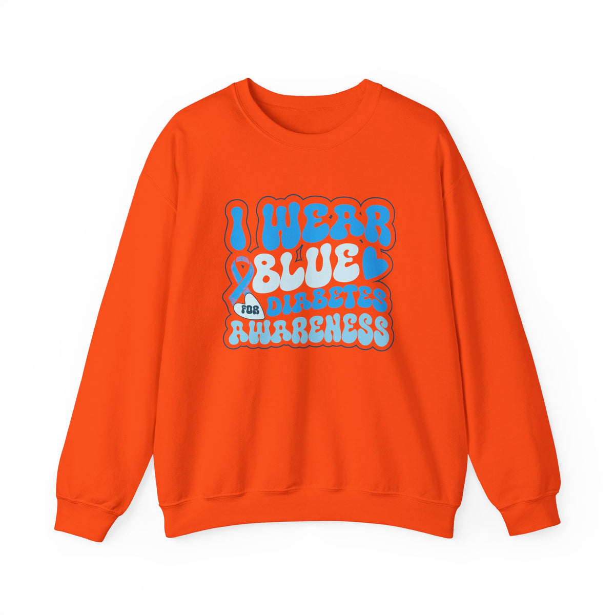I Wear Blue Unisex Sweatshirt
