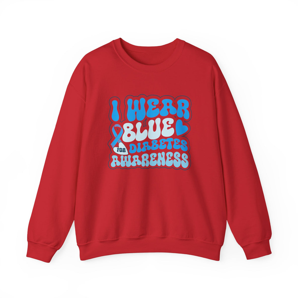 I Wear Blue Unisex Sweatshirt