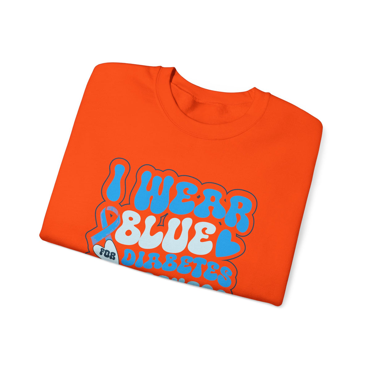 I Wear Blue Unisex Sweatshirt