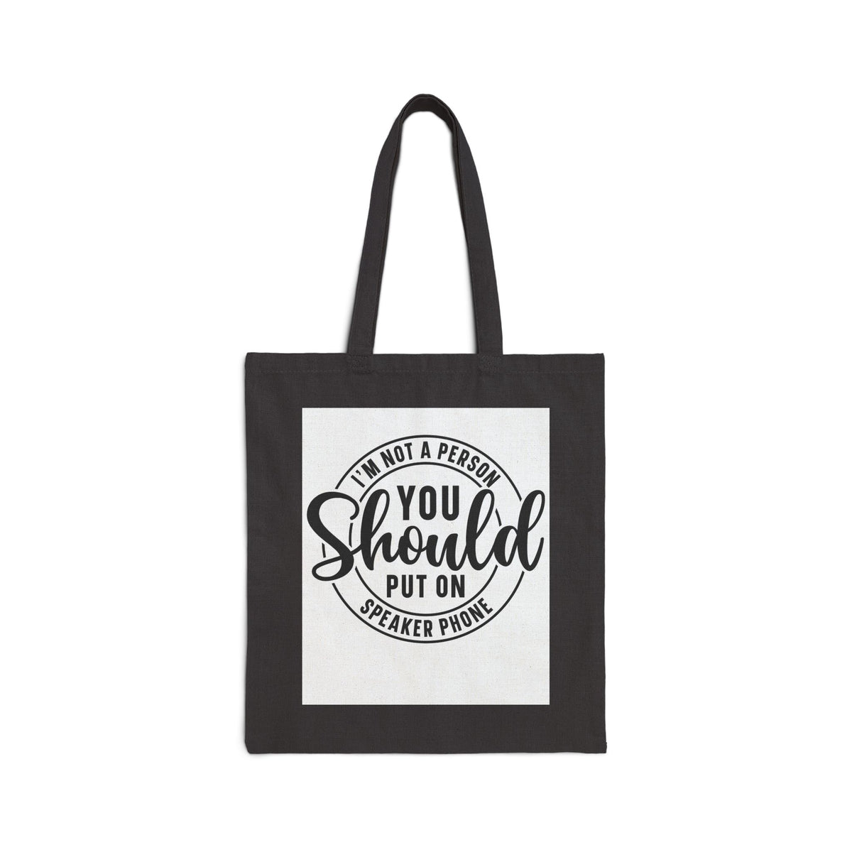 Cotton Canvas Tote Bag