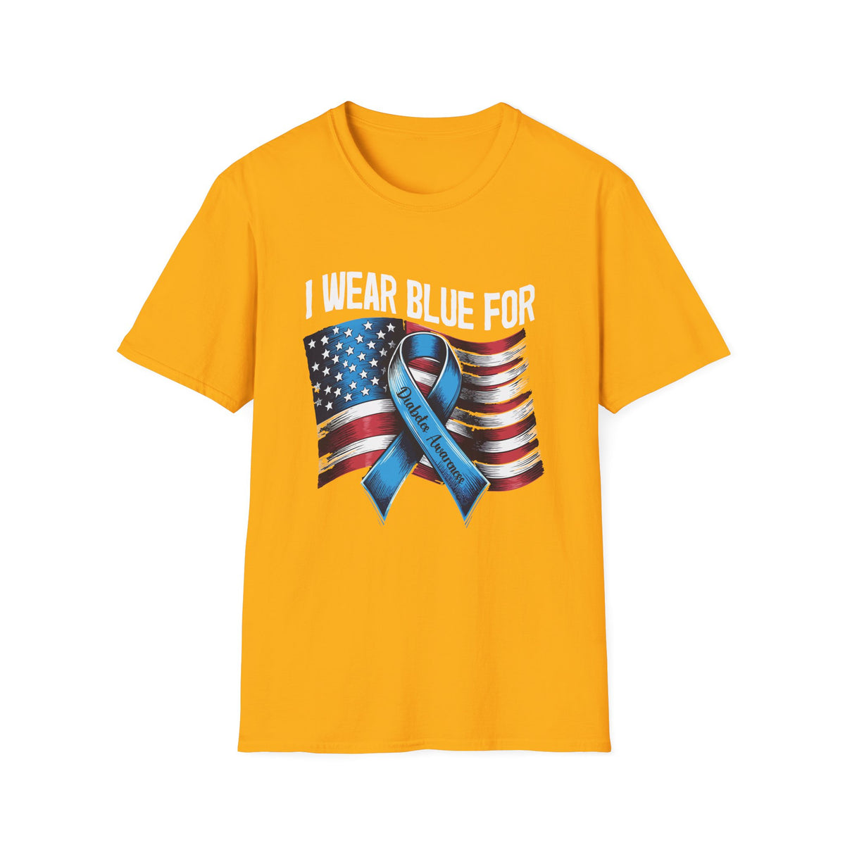 I Wear Blue For Softstyle T-Shirt